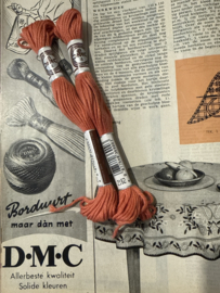 2162 ZALM ROZE katoen DMC borduurgaren Retors A Broder no 4 - 10 meter