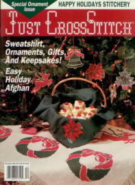 Tijdschriften | Borduren | Just CrossStitch - 1991 December - Happy Holidays Stitchery