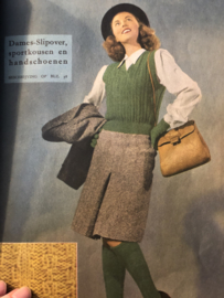 VERKOCHT | Tijdschriften | Breien | Knitwell Breiboek - voorjaar 1947