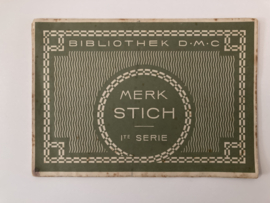 VERKOCHT | Boeken | Bibliothek DMC | MERK STICH 1TE SERIE