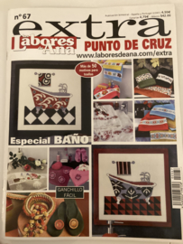 Tijdschriften | Borduren | Spanje | Las Labores de Ana Extra Punto de Cruz no. 67 Especial Bano - badkamer