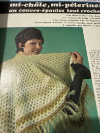 1974 | Modes & Travaux Magazine - N° 877 -  56e ANNEE JANVIER - PONCHO - PANNENLAP MET ROOS