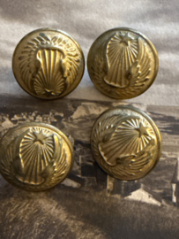 Ø 20 mm - 2 cm | Goudkleurige Franse luchtmacht WWII Officier luchtmacht T.W & W Paris  militaire knoop