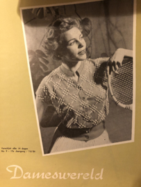 1954 | Tijdschrift | Dameswereld - No. 09 - 17e jaargang - 07-05-1954 - kragen