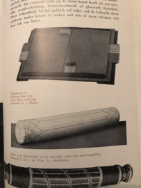 VERKOCHT | Boeken | Het hand-boekbinden: geschiedenis en techniek van de boekband | A.J. Hagen | ca. 1940-1945