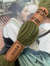 GROEN - Scheepjes borduurwol, tapisserie/gobelin of punch needle wol - kleurnummer  8588