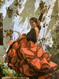 VERKOCHT | Kaarten | ROOD | Foto ansichtkaart flamenco danseres