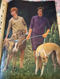 Madeleine: mode en patronenblad van Margriet | 1964, nr. 08 augustus - gratis radarblad - blouse - positie kleding