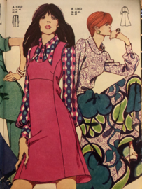 1973 | Marion naaipatronen maandblad | nr. 287 maart 1973 - wijde jurkjes, positiejurk, zondagse kleertjes voor kinderen - lente