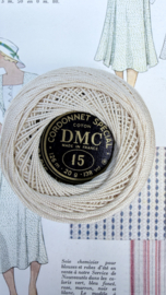 DMC | Ecru naturel - haakkatoen Art. 151 - no. 15 -  20 gram - 126 m