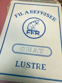 VERKOCHT | Fil a repriser F.F.R. Chat Lustre 12 gemengde beige kleuren, doos 1141