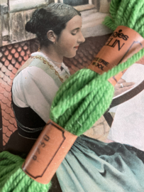 GROEN - Scheepjes borduurwol, tapisserie/gobelin of punch needle wol - kleurnummer  8730