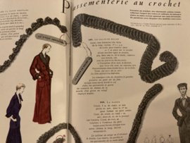Tijdschriften | Borduren | Frankrijk | 1935 - Jeux D'Aiguilles no. 4  Revue Bimestrielle de Traveau Feminens - Frivolité, bloemen en rozen - Smokwerk