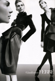 Ø 22 mm | Gitten | Zwart | Haute Couture - LA PIERRE JAÏS NOIR knopen van GIANFRANCO FERRÉE