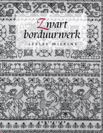 Boeken | Kruissteken | Zwart borduurwerk - Lesley Wilkins