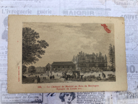 Briefkaarten | Frankrijk | Maggi reclamekaart ca. 1900 Carte postale Maggi 115. Le Château De Madrid Au Bois De Boulogne. Louis XVI