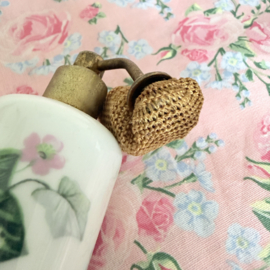 Oud parfumflesje parfumverstuiver Limoges G.L.