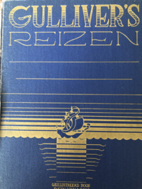 Boeken | Wereld | Gulliver's reizen naar verschillende verre landen door Jonathan Swift ca. 1940