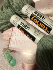 Tapestry Wool | Parley 600 - 699 kleurnummers | GOBELIN - strengetjes | Strähnchen | skeins | echevettes - 5 gram