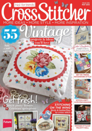 Tijdschriften | Borduren | CrossStitcher - 2013 issue 265 May - Vintage projects & ideas - vogels en vlinders