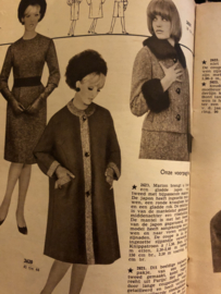 1963 | Marion naaipatronen maandblad | nr. 183, oktober 1963 (met radarblad - winterjassen - tienerkleding - kinderkleding)