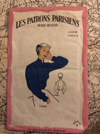 VERKOCHT | 1940 | Les Patrons Parisiens - Série de Luxe Taille 44 - 4.13.122 - blouse patroon