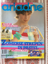 Tijdschriften | Handwerken | 1983 nr. 05 mei | Ariadne: maandblad voor handwerken 'Zomerse strepen in pastel'