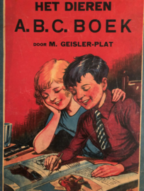 VERKOCHT | 1930 | Het dieren A.B.C. Boek door M. Geisler-Plat