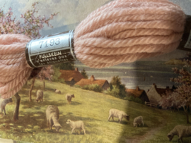 * 7193 DMC borduurwol ROZE OUD LICHT : serie Colbert DMC Laine pour tapisserie - virgin wool