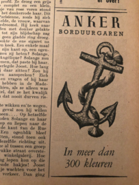 1951 - Advertentie Anker Borduurgaren