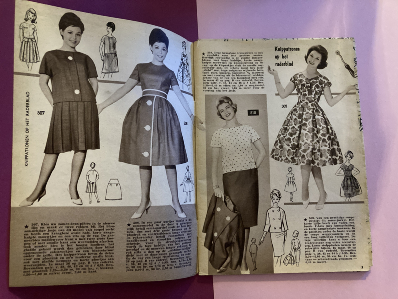 1961 | Marion naaipatronen maandblad | nr. 154 mei 1961 - met radarblad  *ACTIE PRIJS