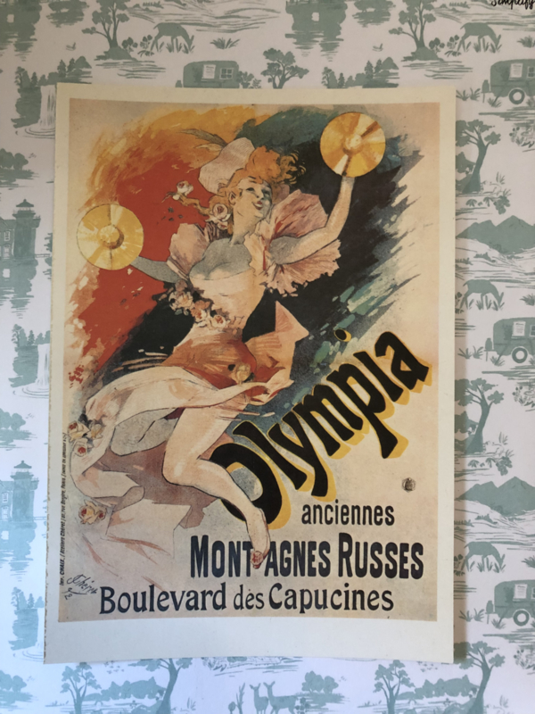 Taschen ansichtkaart Art Nouveau: Olympia