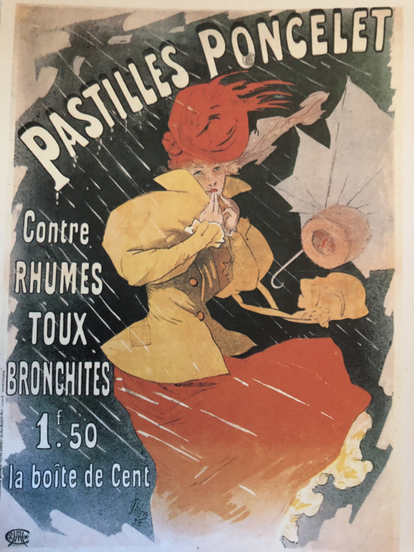 Taschen ansichtkaart Art Nouveau: Pastilles Poncelet