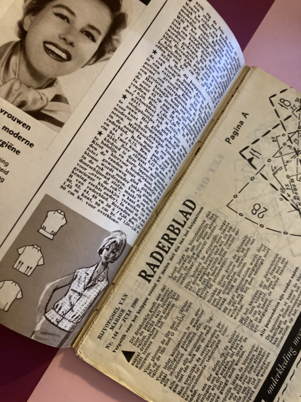 1960 | Marion naaipatronen maandblad | nr. 144 juli 1960 - met radarblad *ACTIE PRIJS