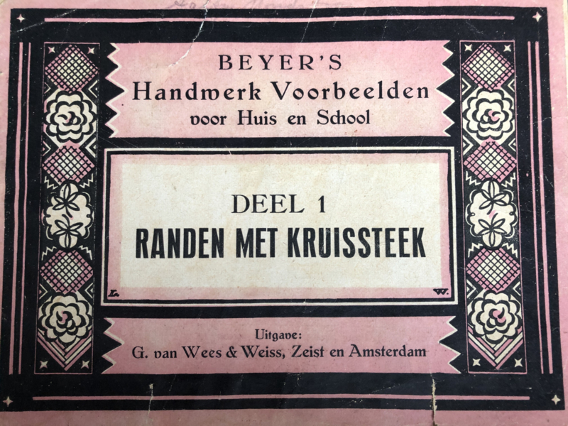 . Overzicht van Beyer's Handwerkboeken en voorbeeldboekjes ca. 1900-1905