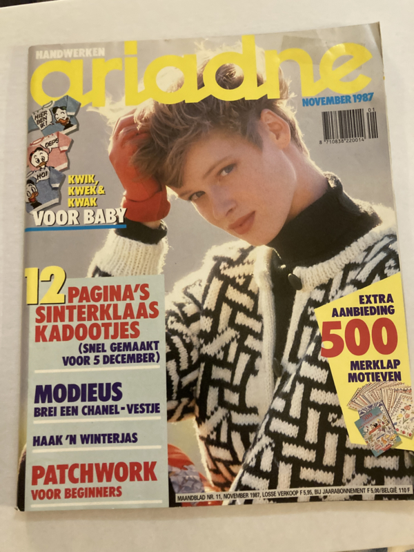 Tijdschriften | Handwerken | 1987 nr. 11 november | Ariadne: maandblad voor handwerken