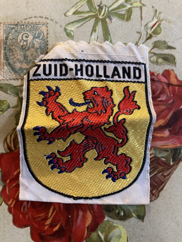 Applicaties | VéGé vlaggen zijdjes - silk patch: Zuid-Holland