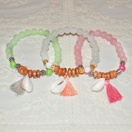 Summer Shell Bracelet - Green