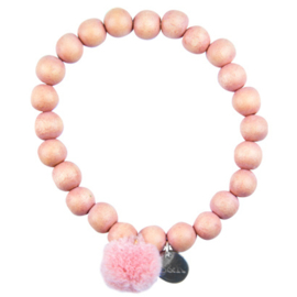 Pompom & Wood - Pink