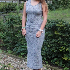 Pencil Dress - Grey