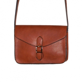 Mini School Bag - Brown