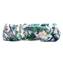 Headband Bandeau - Tropical (dark)