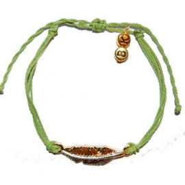 Mix Bracelet Feather - Green