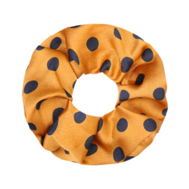 Scrunchie Dot - Yellow and Black