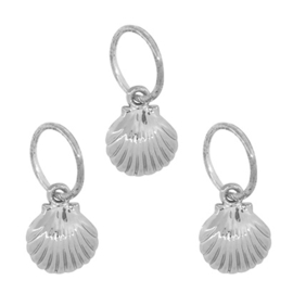 Hair Jewelry - Shell & Silver