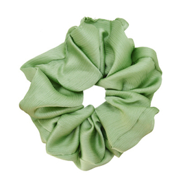 Scrunchie pastel groen