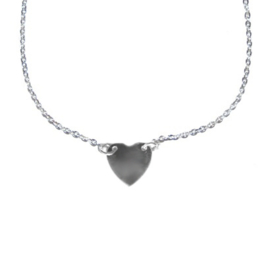 Heart Bracelet - Silver