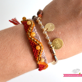 Boho armparty - Red, Orange, Purple