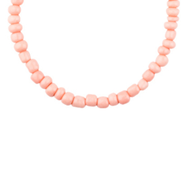 Mini Beads - Peach & Gold