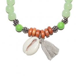 Summer Shell Bracelet - Green